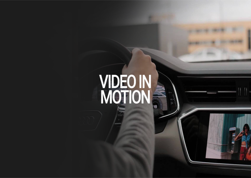 Mercedes Video in motion coding