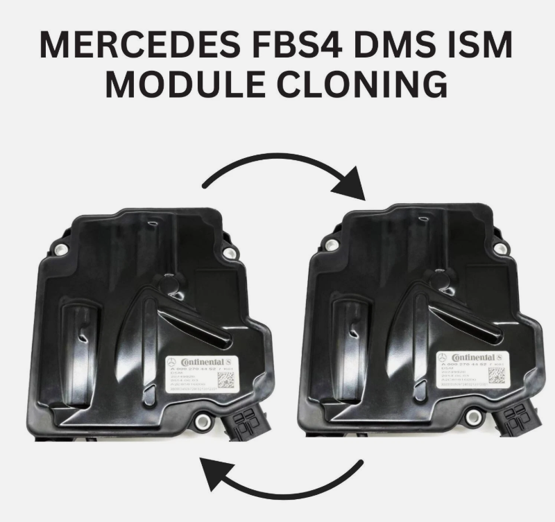 MERCEDES FBS4 DSM222 ISM Module Cloning Coding Programming W205 W212 W222 W907 W910
